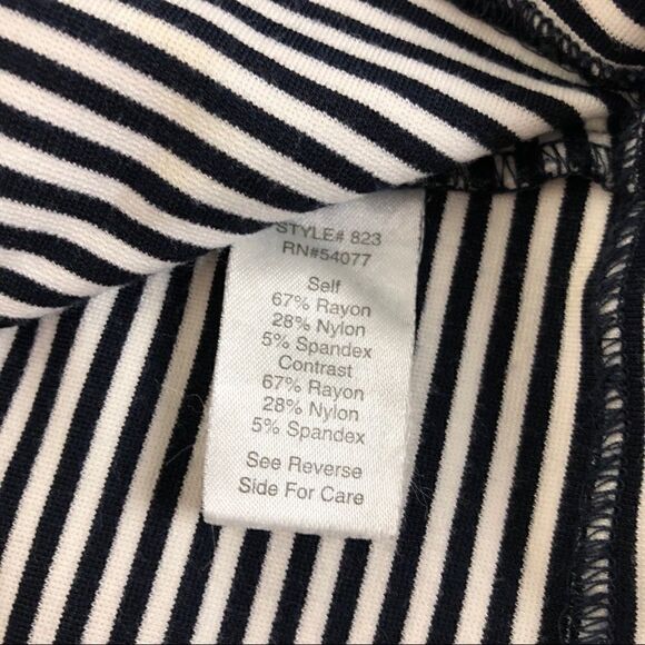 CAbi Striped Nautical Blazer- Size Small - Picture 6 of 6